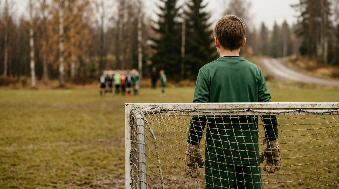 The goalkeeper role in children's football: everyone tries, nobody gets stuck